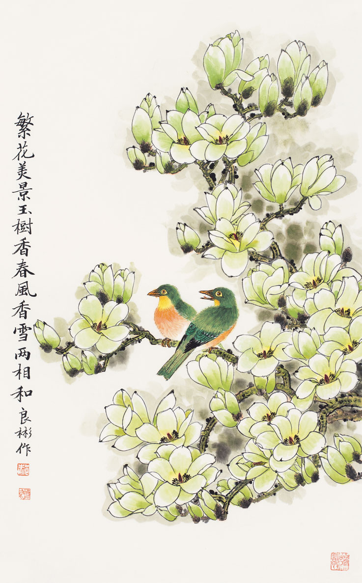 繁花美景玉树香