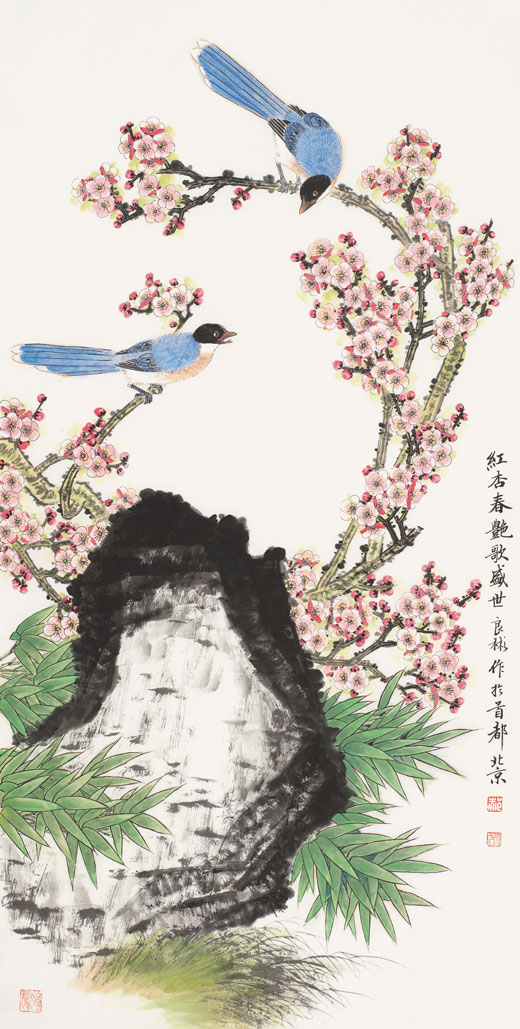 红杏春艳歌盛世
