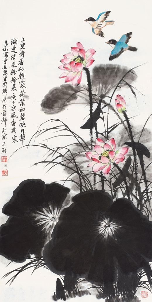 十里荷香似朝霞