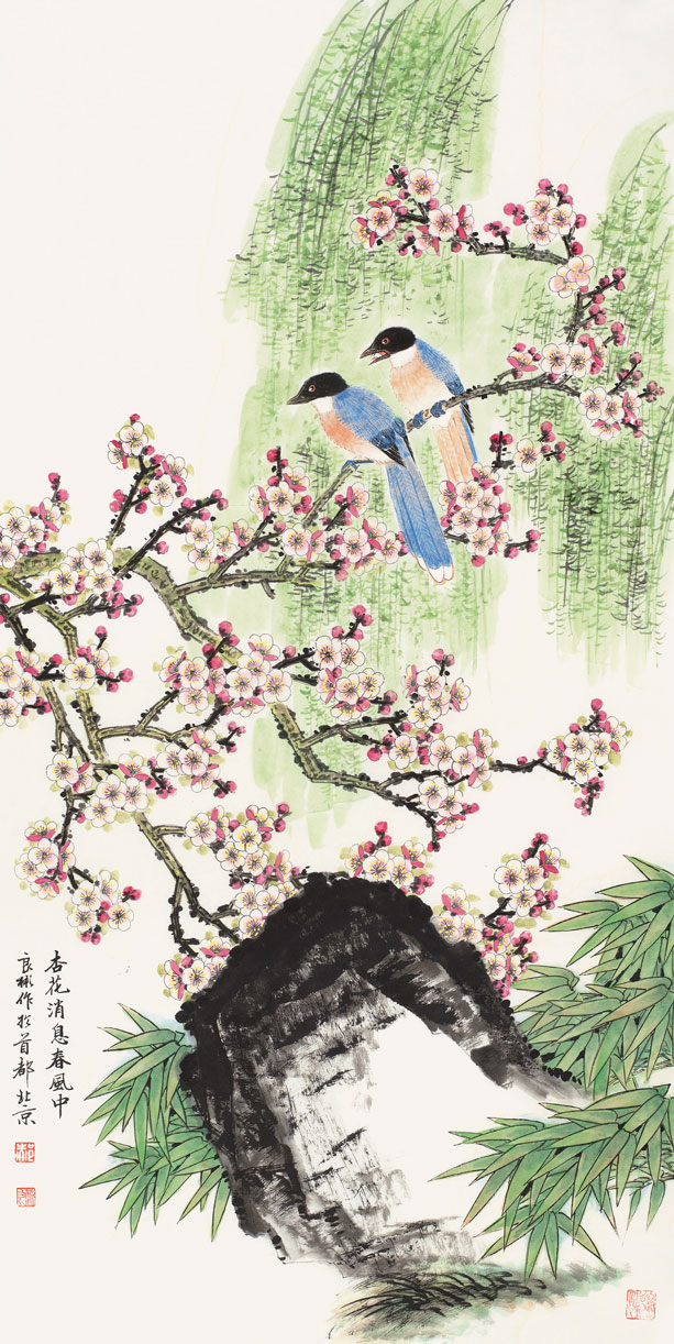 杏花消息春风中